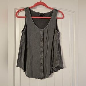 Universal Thred Gray Sleeveless Top